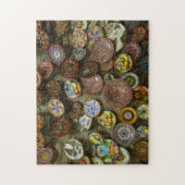 Das Puzzle Real Spanien - die spanischen Teller (Vertikal)