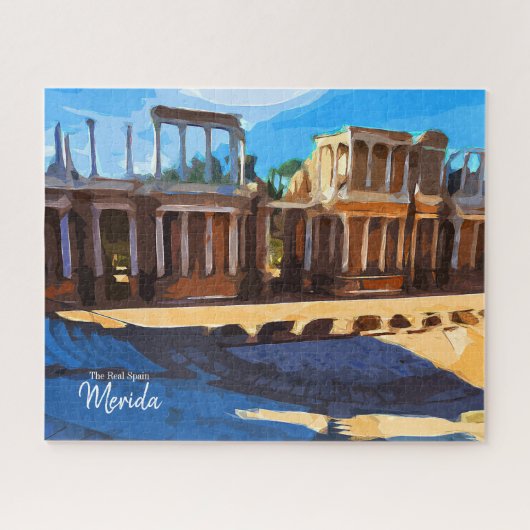 Das Puzzle Real Spanien Merida Jigsaw (Horizontal)