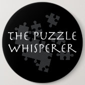 Das Puzzle Whisperer Button (Vorderseite)