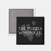 Das Puzzle Whisperer Magnet (Vorderseite/Rückseite)
