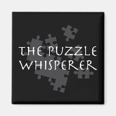 Das Puzzle Whisperer Magnet (Vorne)