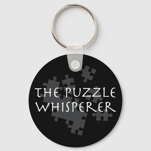 Das Puzzle Whisperer Schlüsselanhänger (Vorderseite)