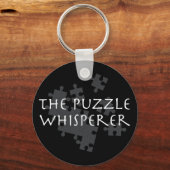 Das Puzzle Whisperer Schlüsselanhänger (Vorderseite)