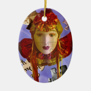 Das Puzzler-Ornament Keramikornament
