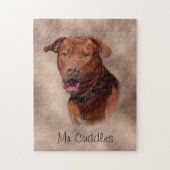 Das Puzzlespiel des Hundeliebhabers Puzzle (Vertikal)