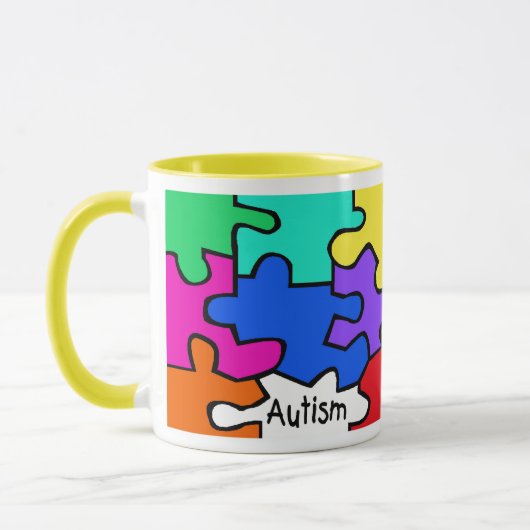 Das Puzzlespiel Tasse (Links)