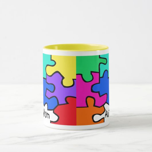 Das Puzzlespiel Tasse (Zentrum)