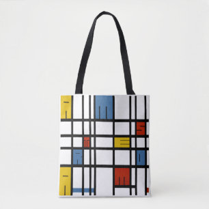 Das Puzzlespiel von Amsterdam (Mondrian Art) Tasche