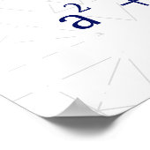 Das pythagorische Theorem Poster (Ecke)