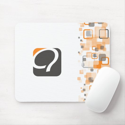 Das q Mousepad - Orange (Mit Mouse)