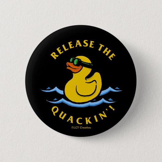 Das Quackin' Button (Vorderseite)