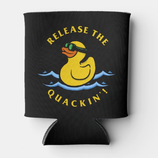 Das Quackin' Dosenkühler (Vorderseite)