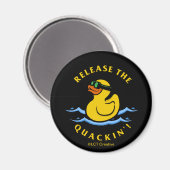 Das Quackin' Magnet (Vorderseite/Rückseite)