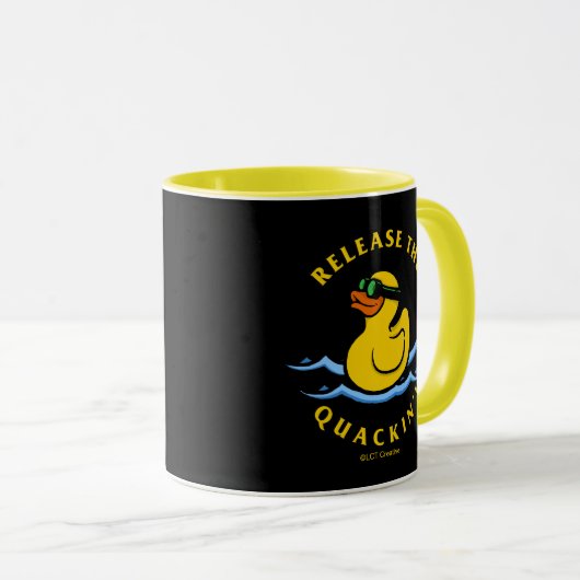 Das Quackin' Tasse (VorderseiteRechts)