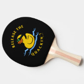 Das Quackin' Tischtennis Schläger (Seitenansicht)
