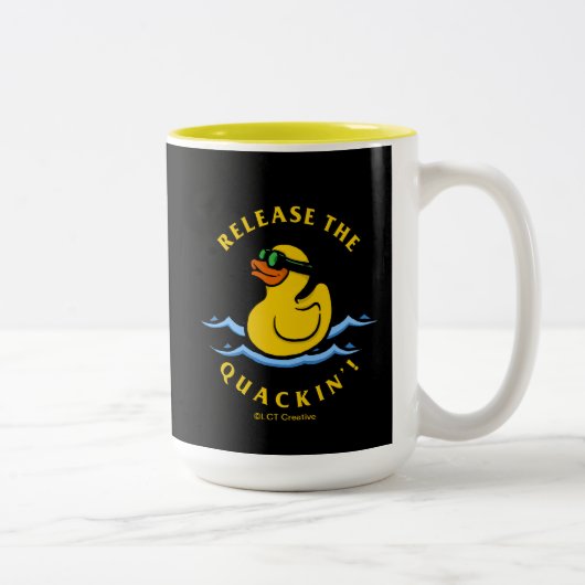 Das Quackin' Zweifarbige Tasse (Rechts)