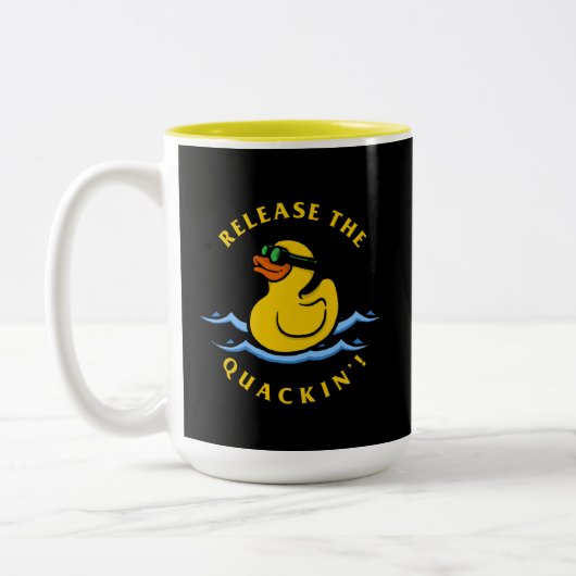 Das Quackin' Zweifarbige Tasse (Links)