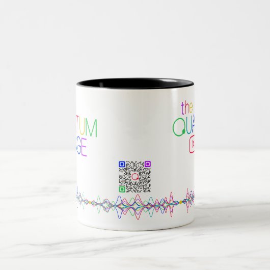 Das Quantenalter 2-Tone 11 oz. Tasse (Mittel)