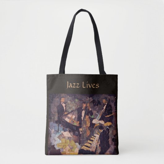 Das Quartett - Jazz Music Lives Tote Bag Tasche (Vorderseite)