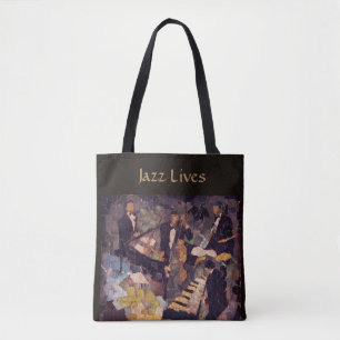 Das Quartett - Jazz-Musik-Leben-Taschen-Tasche Tasche