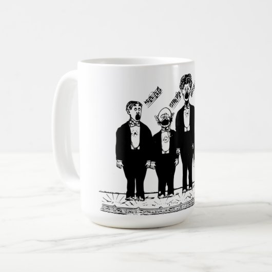 Das Quartett Kaffeetasse (Vorderseite Links)