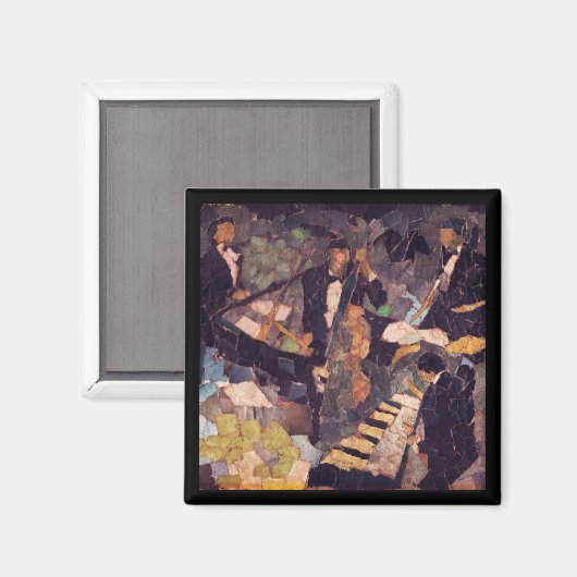 Das Quartett Magnet (Vorderseite/Rückseite)