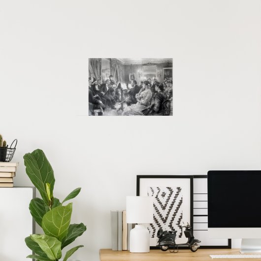 Das Quartett Poster (Heimbüro)