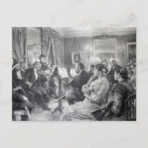 Das Quartett Postkarte