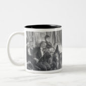 Das Quartett Zweifarbige Tasse (Links)