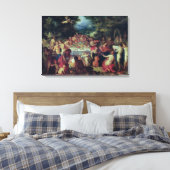 Das Quartier der Götter Leinwanddruck (Insitu (Schlafzimmer))