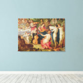 Das Quartier der Götter Leinwanddruck (Insitu (Holzboden))