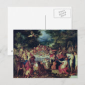 Das Quartier der Götter Postkarte (Vorne/Hinten)