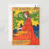 Das Quartier Latin. Ein Magazin für die Künste Postkarte (Vorne/Hinten)