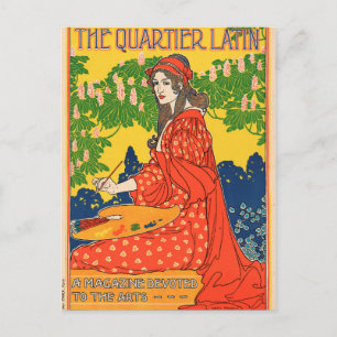 Das Quartier Latin. Ein Magazin für die Künste Postkarte