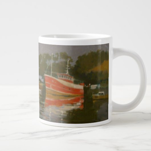 Das Quay Salcombe 2 des Fischers Jumbo-Tasse (Rechts)