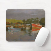 Das Quay Salcombe 2 des Fischers Mousepad (Mit Mouse)