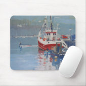 Das Quay Salcombe des Fischers Mousepad (Mit Mouse)