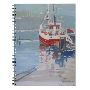 Das Quay Salcombe des Fischers Notizblock