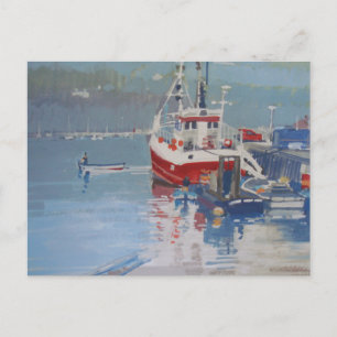 Das Quay Salcombe des Fischers Postkarte