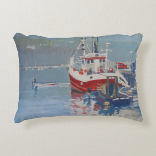 Das Quay Salcombe des Fischers Zierkissen