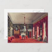 Das Queen's Breakfast Room, Buckingham House Postkarte (Vorne/Hinten)