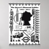 Das Queens Diamond Jubilee Poster (Vorne)