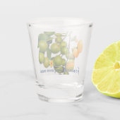 Das Quenette Schnapsglas (Rückseite)