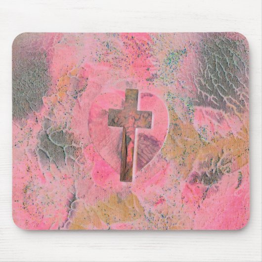 DAS QUERherz DES GERICHTES Mousepad (Vorne)