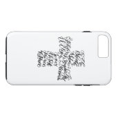 Das QuerKalligraphie-Mosaik Case-Mate iPhone Hülle (Rückseite (Horizontal))
