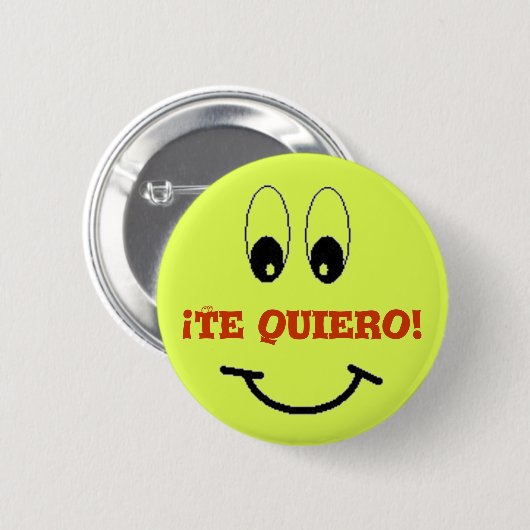 Das Quiero! Button (Vorne & Hinten)