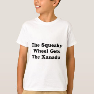 Das quietschende Rad bekommt das Xanadu T-Shirt