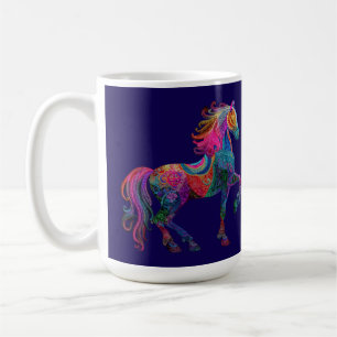 Das quiltende Pferd Kaffeetasse