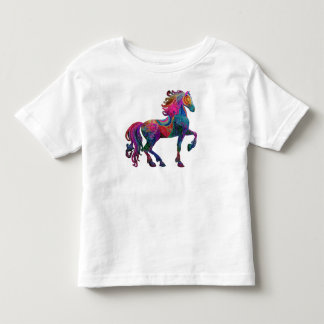 Das quiltende Pferd Kleinkind T-shirt