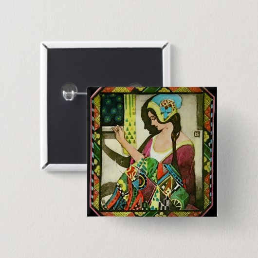 Das Quilter Button (Vorne & Hinten)